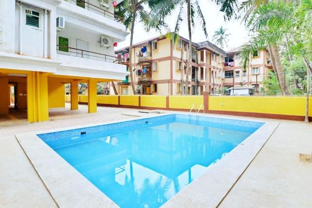 Luxury 2Bhk Apartment Near Calangute Baga Beach With Pool Exterior photo